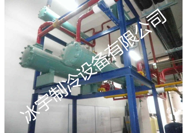 并联机组水冷系统热交换部分